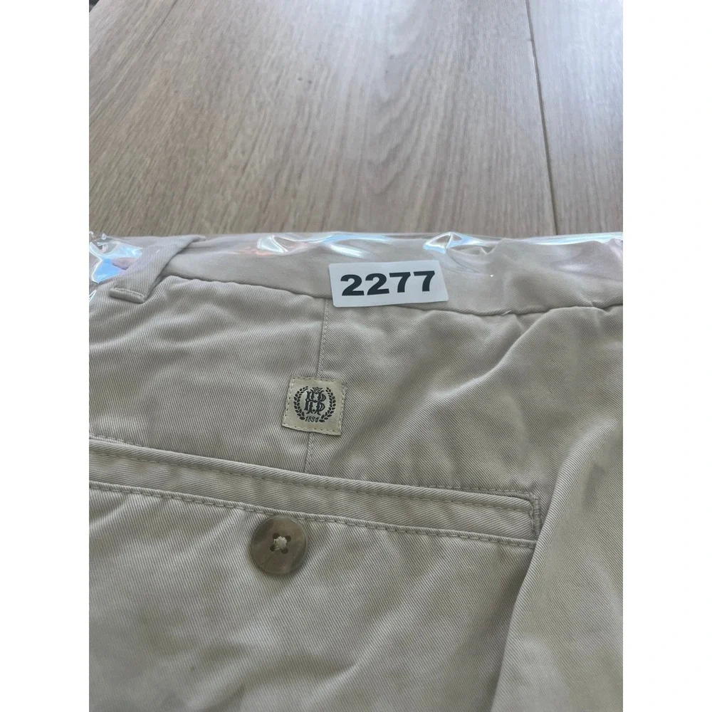 Blue Harbour Chino Pants Mens 35x30 Beige Cotton Coastal Classic Casual Khaki